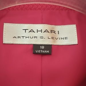 Red Tahari Blazer size 18